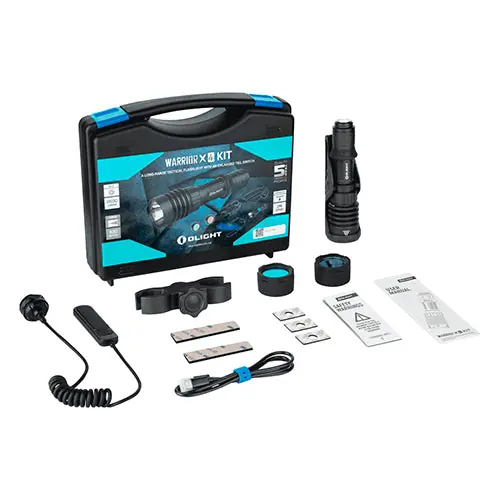 KIT DA CACCIA OLIGHT WARRIOR X 4