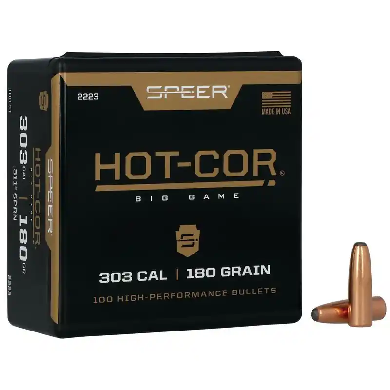 PUNTE SPEER HOT-COR SPRN - .311" - 180 GRANI