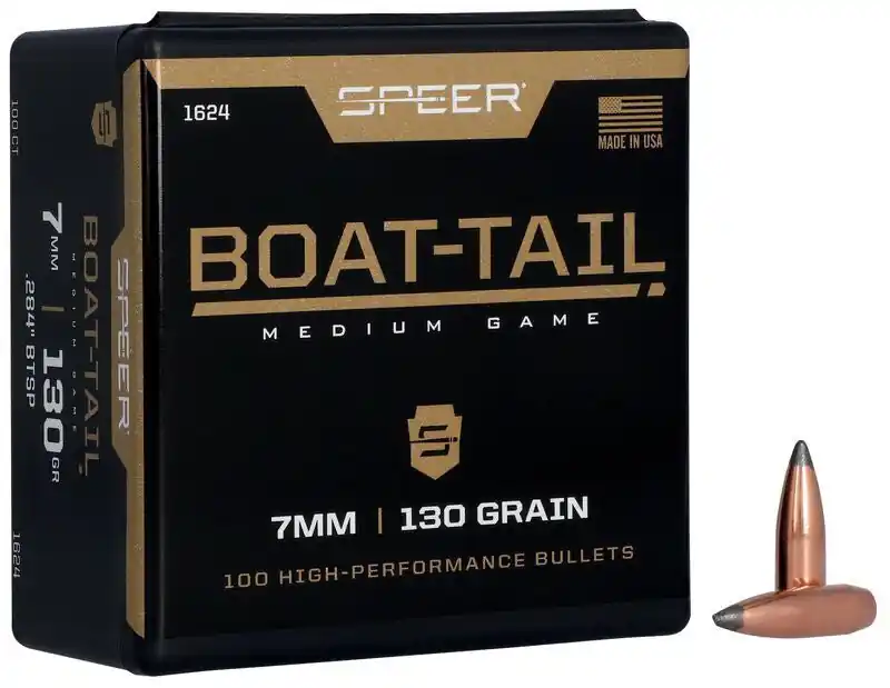 PUNTE SPEER BOAT-TAIL - .284" - 130 GRANI