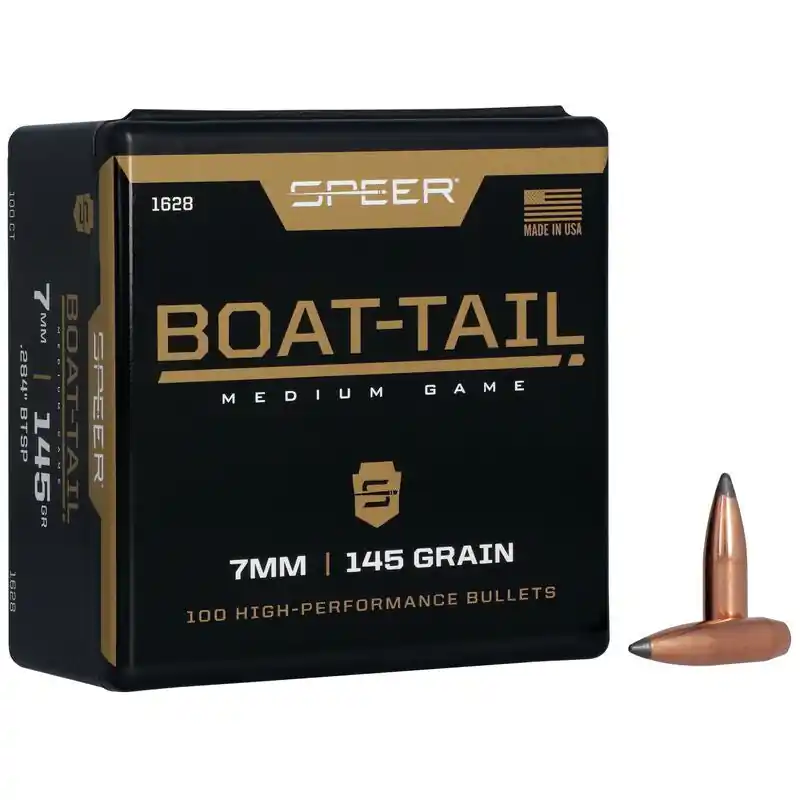 PUNTE SPEER BOAT-TAIL - .284" - 145 GRANI