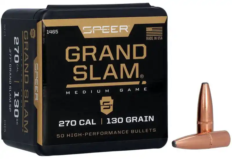 PUNTE SPEER GRAND SLAM - .277" - 130 GRANI