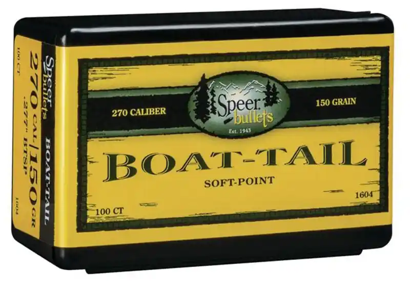 PUNTE SPEER BOAT-TAIL - .277" - 150 GRANI