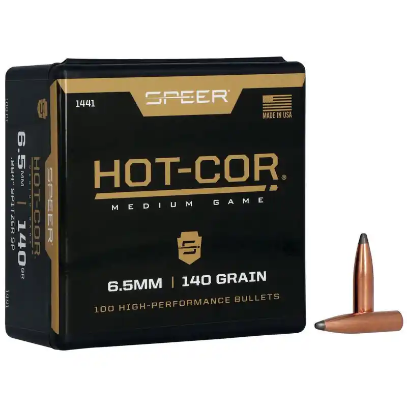 PUNTE SPEER HOT-COR SSP - .264" - 140 GRANI