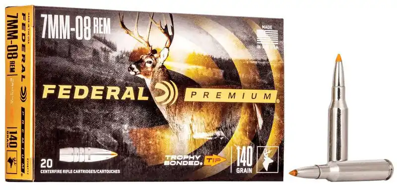 BALA FEDERAL Trophy Bonded Tip - 7mm-08 - 140 grains