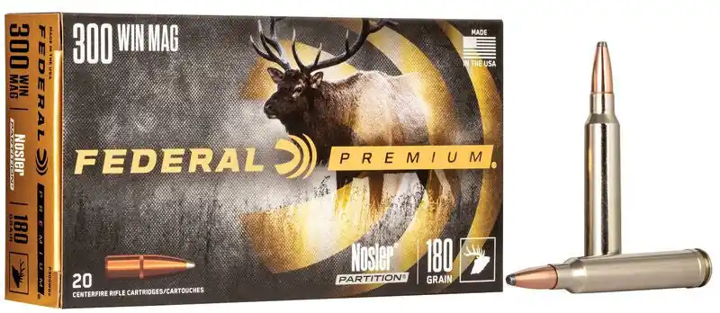 BALA FEDERAL Nosler Partition - 300 Win. Mag. - 180 grains