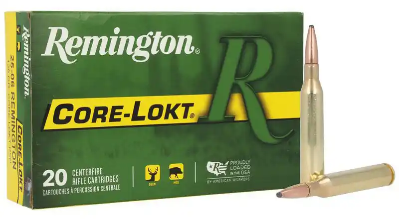 MUNIZIONI METALLICHE REMINGTON CORE-LOKT - 25-06 REM