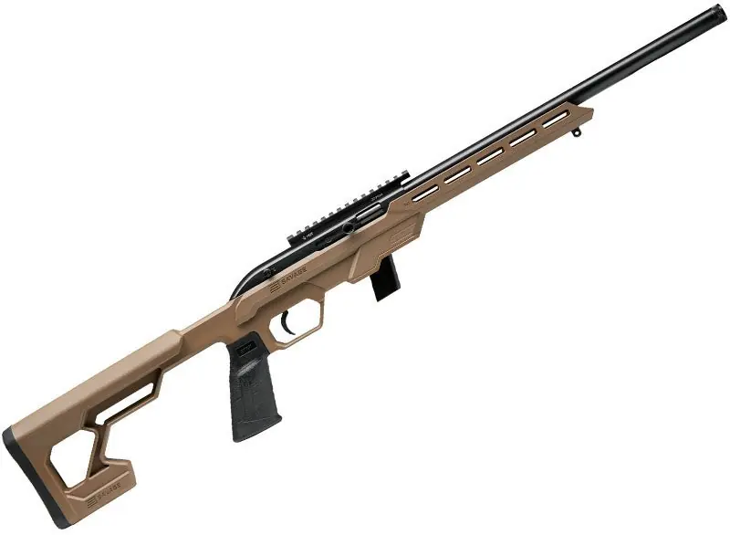 CARABINA SEMIAUTOMATICA SAVAGE 64 PRECISION FDE - 22 LR