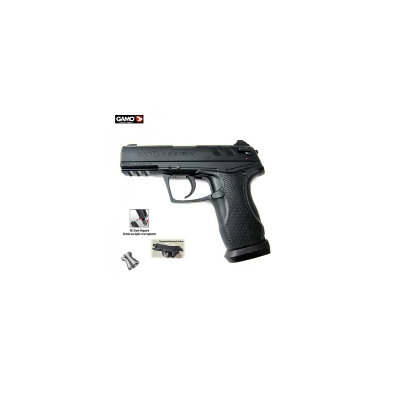 Gamo C 15 Blowback 4,5 scarrellante