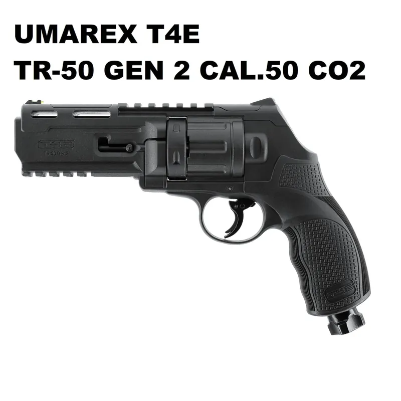 HOME DEFENSE - UMAREX T4E TR-50 GEN 2 CAL.50 CO2 6C - LIBERA VEDITA + 18 ANNI