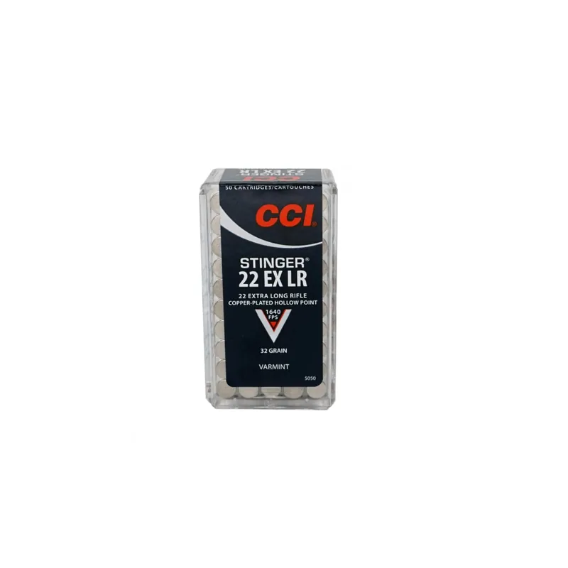CCI MUNIZIONI CAL 22LR Stinger 22 ex LR 32 gr