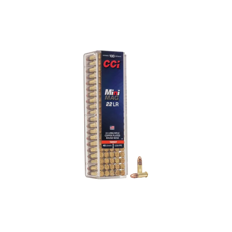 CCI MUNIZIONI CAL 22LR MINI MAG TARGET 40 gr