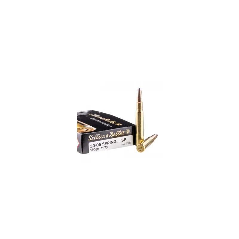 Sellier & Bellot 30.06 SPRING. PALLA DA 180 grs fmj