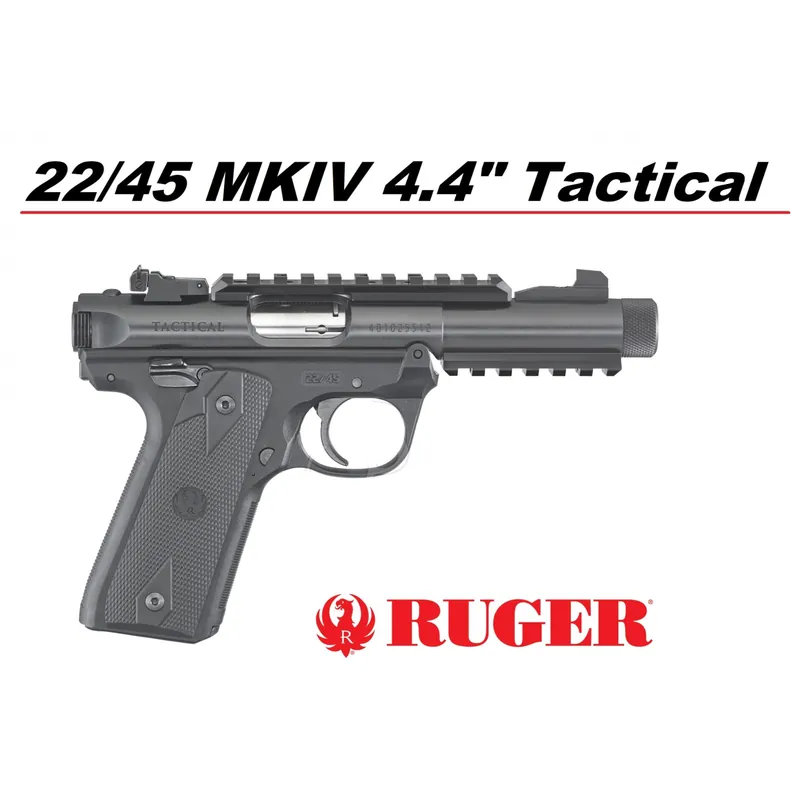 Ruger 22/45 MKIV 4.4" Tactical