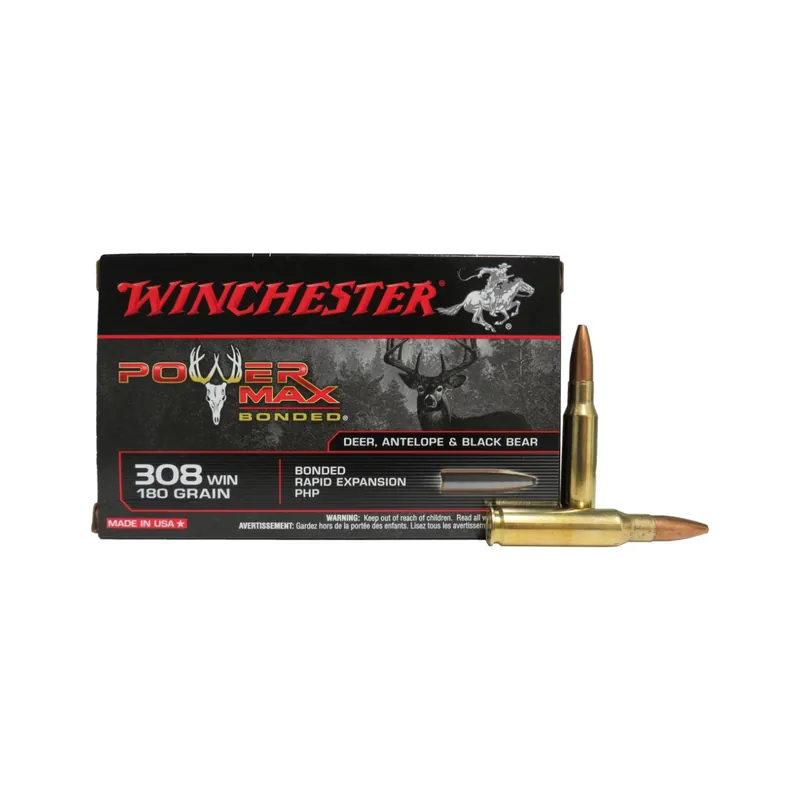 WINCHESTER CAL 308 WIN 180 gr Power Max