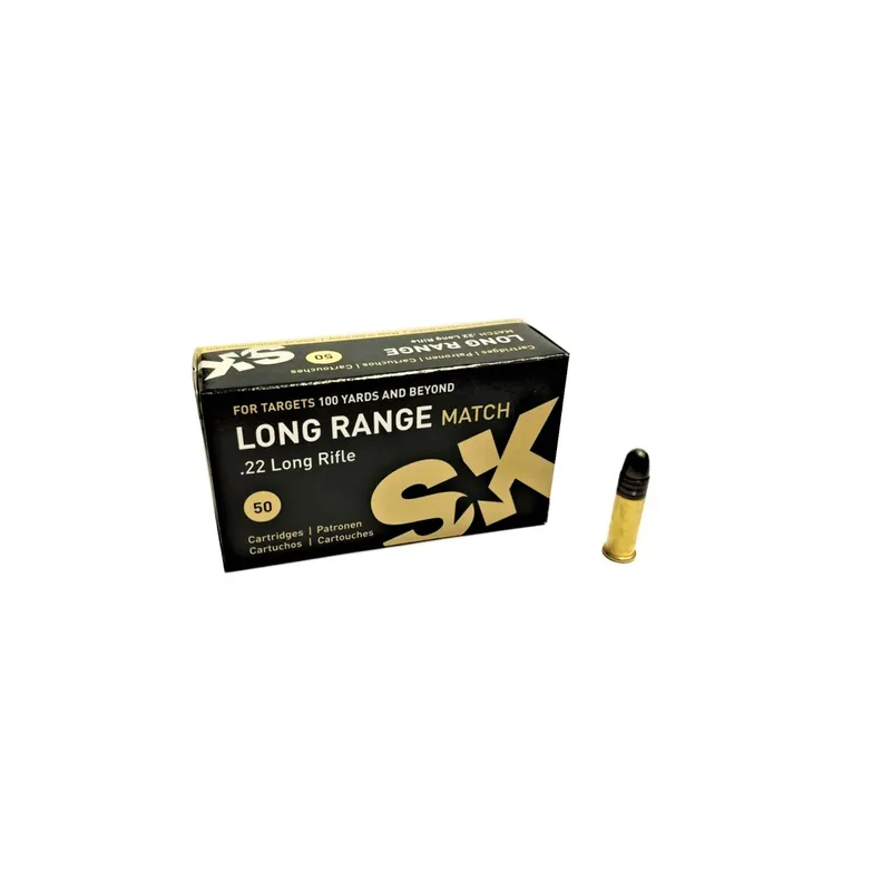 MUNIZIONI CAL. 22 LR SK LONG RANGE MATCH