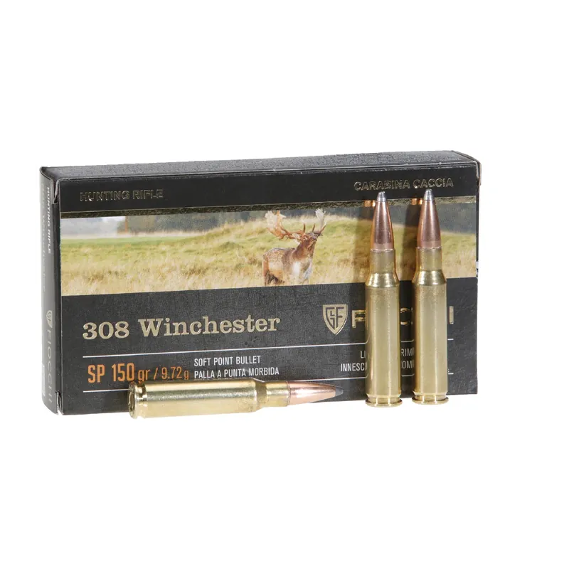 Fiocchi CAL 308 WIN soft POINT 150 gr