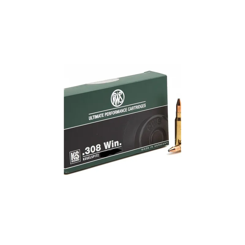 RWS Cal. 308 150 grs KS