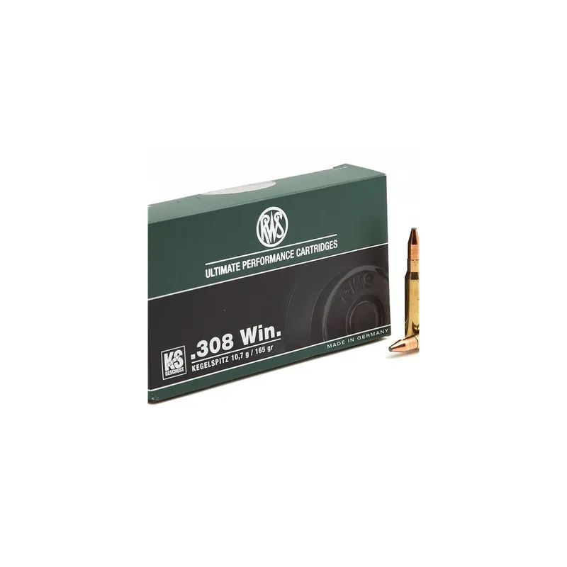 RWS Cal. 308 165grs KS