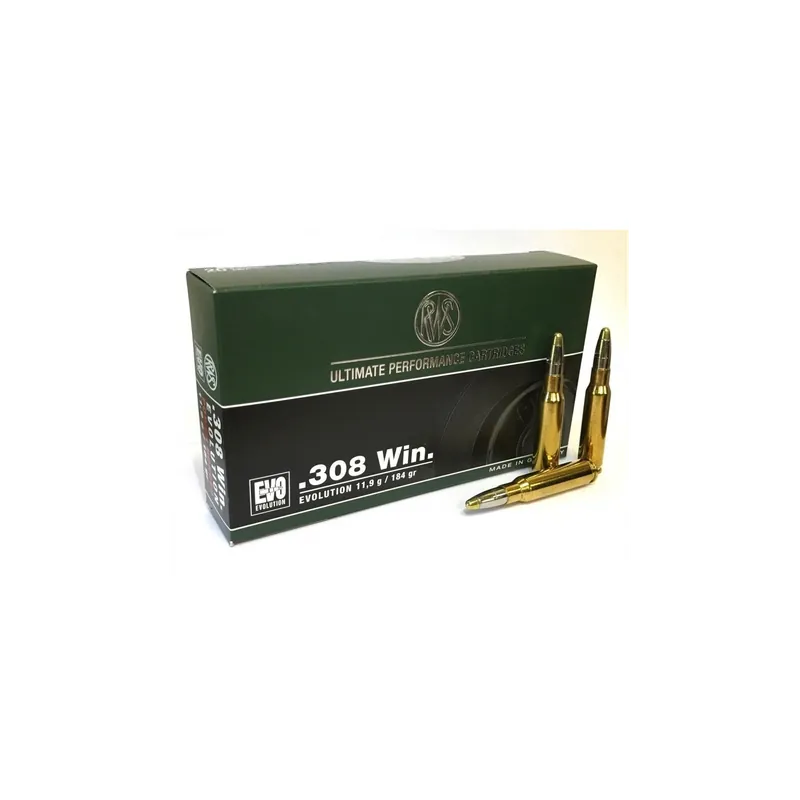 RWS EvoLUTION Cal. 308/ 184grs POWER BONDED