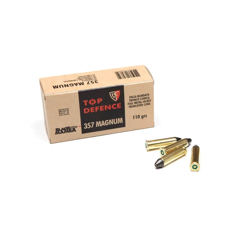 Fiocchi 357 Mag Black Mamba 110 gr FMJTC
