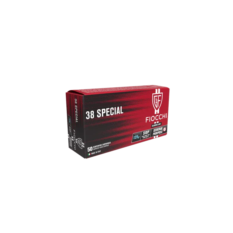Fiocchi 38 SPECIAL 125 gr SJSP