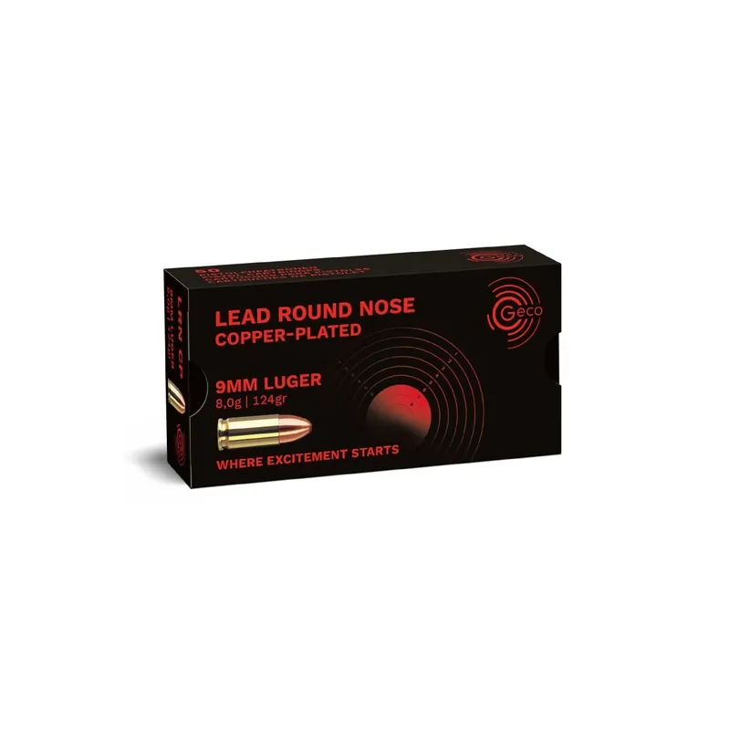 Geco 9x21 Copper Plated 124 gr