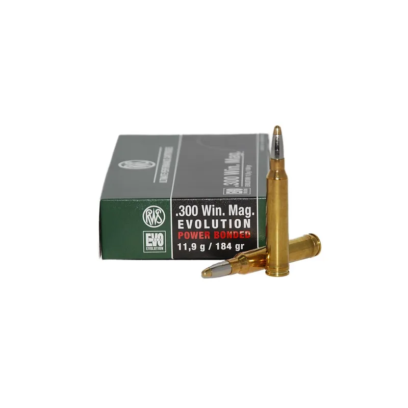 RWS Cal. 300 Win Mag / 184 grs EVO