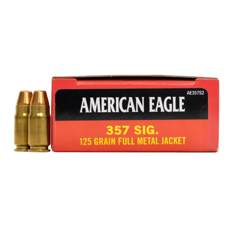 357 SIG 125gr FMJ American Eagle