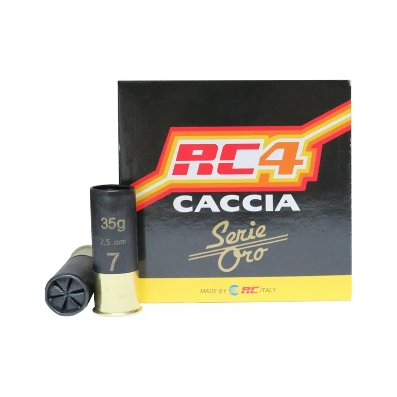 RC 4 CACCIA SERIE ORO Cal. 12/70 da 35 gr