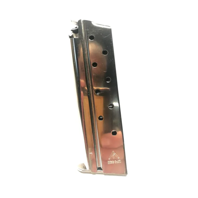 COLT 1911 & CLONI CAL. 38 SUPERAUTO DA 9 COLPI NICKEL - MEC-GAR CARICATORE