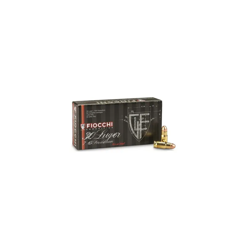Fiocchi 7,65 Parabellum FMJ 93 gr