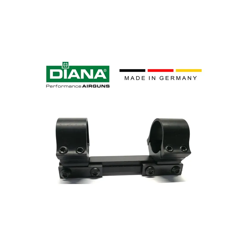 PER DIANA ATTACCO TEDESCO MONOPEZZO SLITTA 11mm DIAMETRO 1"