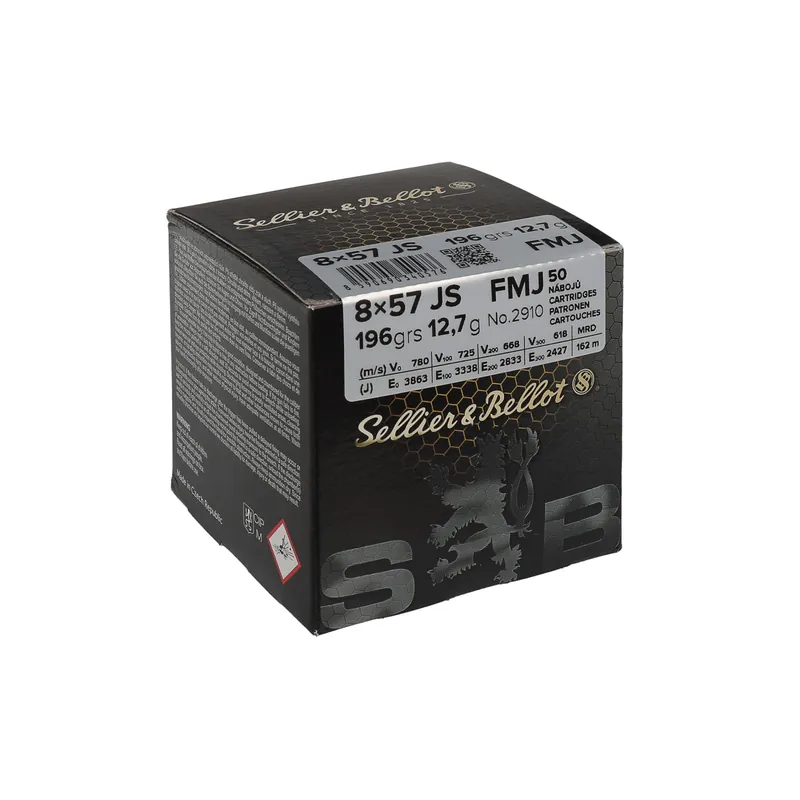 8X57 JS - Sellier & Bellot 196 grs - FMJ