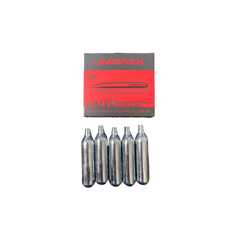 5 bombolette da 12g Umarex Walther Lubrificanti