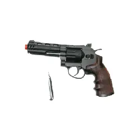 Revolver a co2 4"" Metallo/Tecnopolimero Nera WG (C 705)