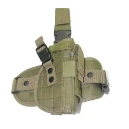 Fondina cosciale in cordura verde