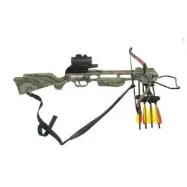 Balestra sportiva Jaguar 175 libbre kit con red dot mimetica