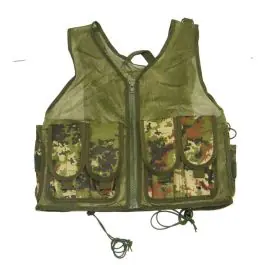 Gilet tattico 8 tasche per softair Mimetico TC