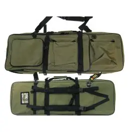 Borsone Porta Fucile 88cm-140cm con Trasporto a Zaino Verde Royal (B200 VERDE)