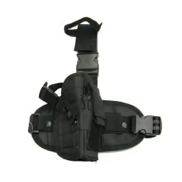 Fondina cosciale in cordura nera