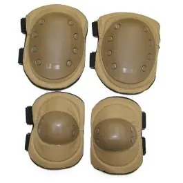 Set Ginocchiere Gomitiere Tan Royal