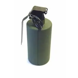 Granata a cilindro verde