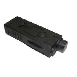 An/peq 2 esterno in ABS nero