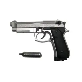 Beretta 92fs a co2 scarrellante carrello in metallo g