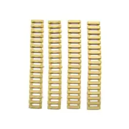 4 copri slitte (ris) a scaletta in gomma Tan