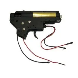 Gearbox in metallo con boccole da 7 mm per M4/M16 fili anteriori