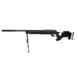 Carabina R96 a molla con bipiede nera MB05BB WELL