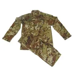 Uniforme completa giacca pant. italia chiusura a zip (XL)