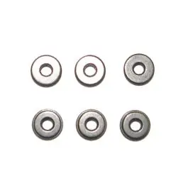 6 boccole in acciaio inox da 8 mm