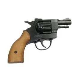 Pistola a salve Modello olimpic 6mm calcio legno